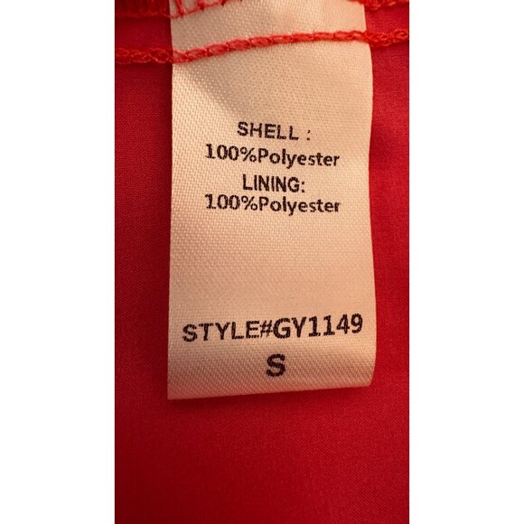 NWT Do+Be Small Hot Pink Sleeveless Ruched Draped Maxi Dress Polyester Lined - Picture 10 of 14